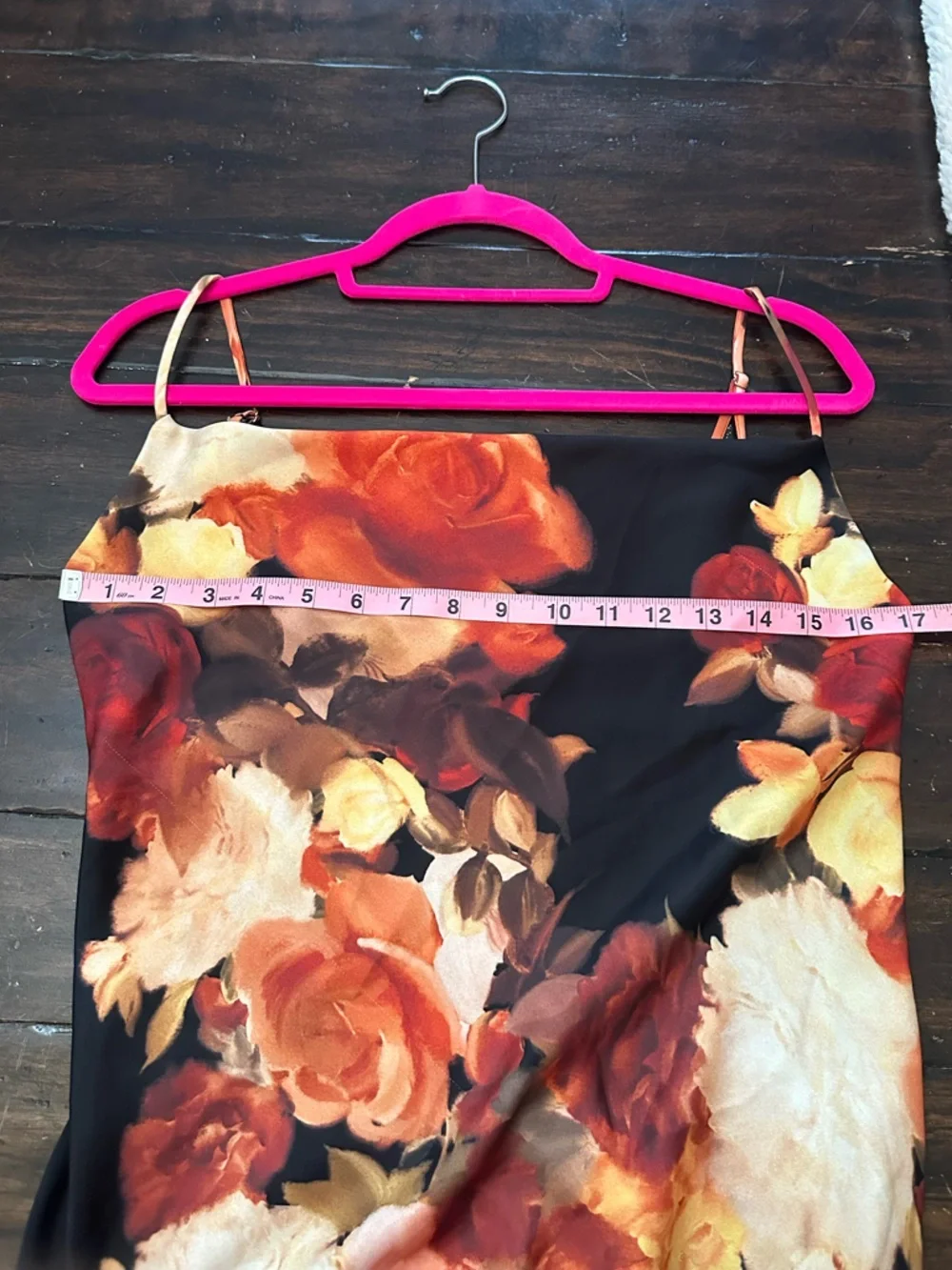 RESA Black Floral Margot Maxi Dress Size Medium 38429